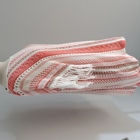 Tommy Bahama fringe sleeve sweater - Picture 4 of 4